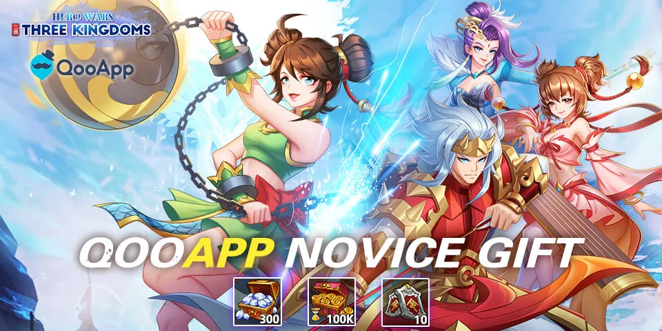 Comment on <Three Kingdoms: Hero Wars> and Get Novice Gift!