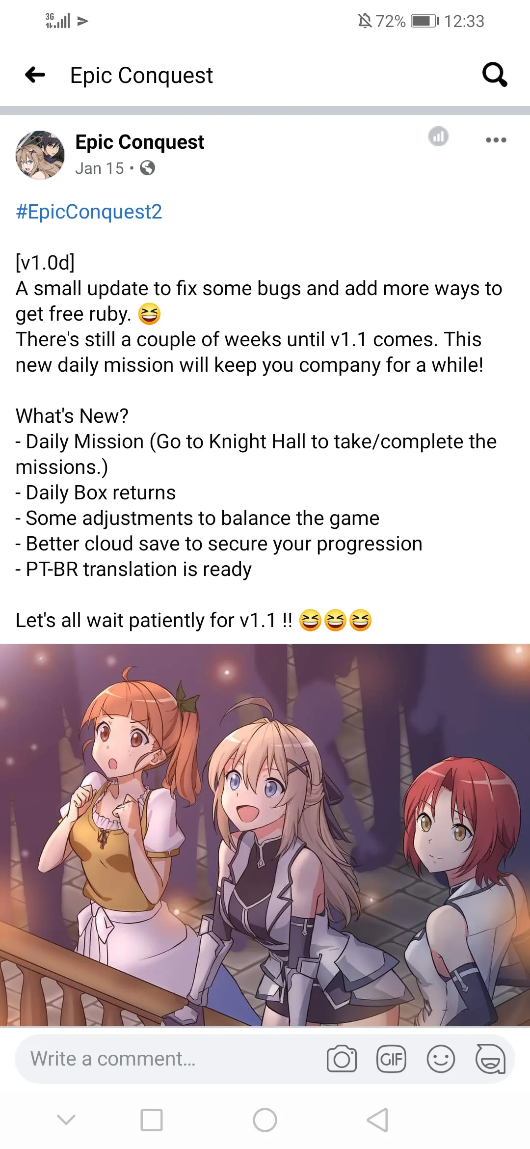 Epic Conquest on FB - Epic Conquest 2 - QooApp User Notes