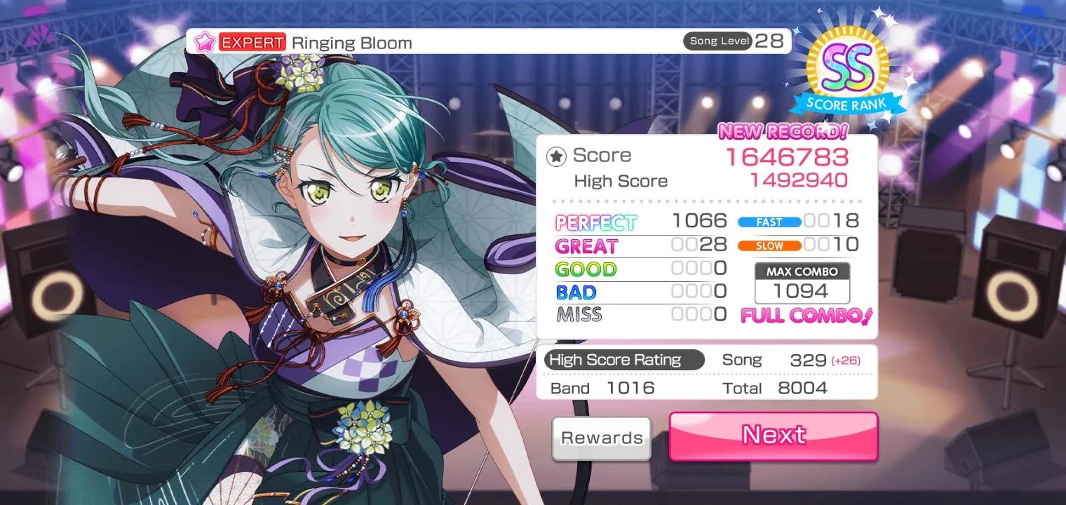 Finally, saya sudah berhasil mengalahkan lagu &quot;Ringing Bloom&quot; Sup...